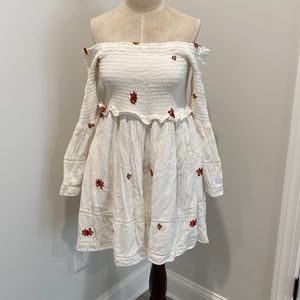 Free People Embroidered Dress